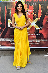 Athulya Ravi stills in Yellow Saree, HD Gallery