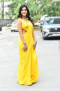 Athulya Ravi stills in Yellow Saree, HD Gallery