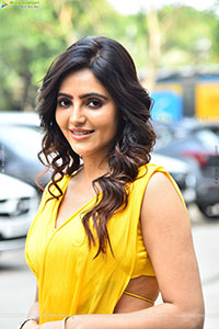 Athulya Ravi stills in Yellow Saree, HD Gallery