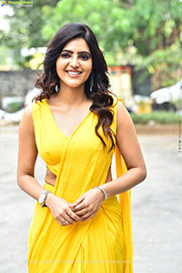 Athulya Ravi stills in Yellow Saree, HD Gallery