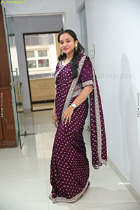 Bhuvaneshwari stills in Traditional Saree, HD Gallery