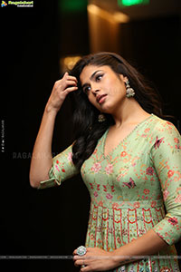 Faria Abdullah at Gaayapadda Simham Pre Release Event