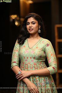 Faria Abdullah at Gaayapadda Simham Pre Release Event