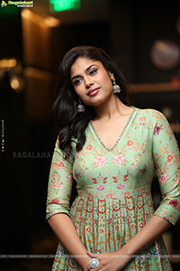 Faria Abdullah at Gaayapadda Simham Pre Release Event