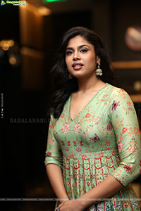 Faria Abdullah at Gaayapadda Simham Pre Release Event