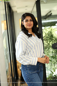 Faria Abdullah at Gaaya Padda Simham Interview, HD Gallery 