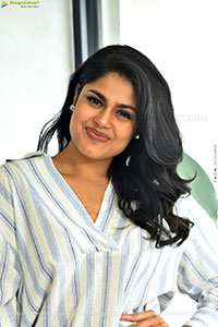 Faria Abdullah at Gaaya Padda Simham Interview, HD Gallery 