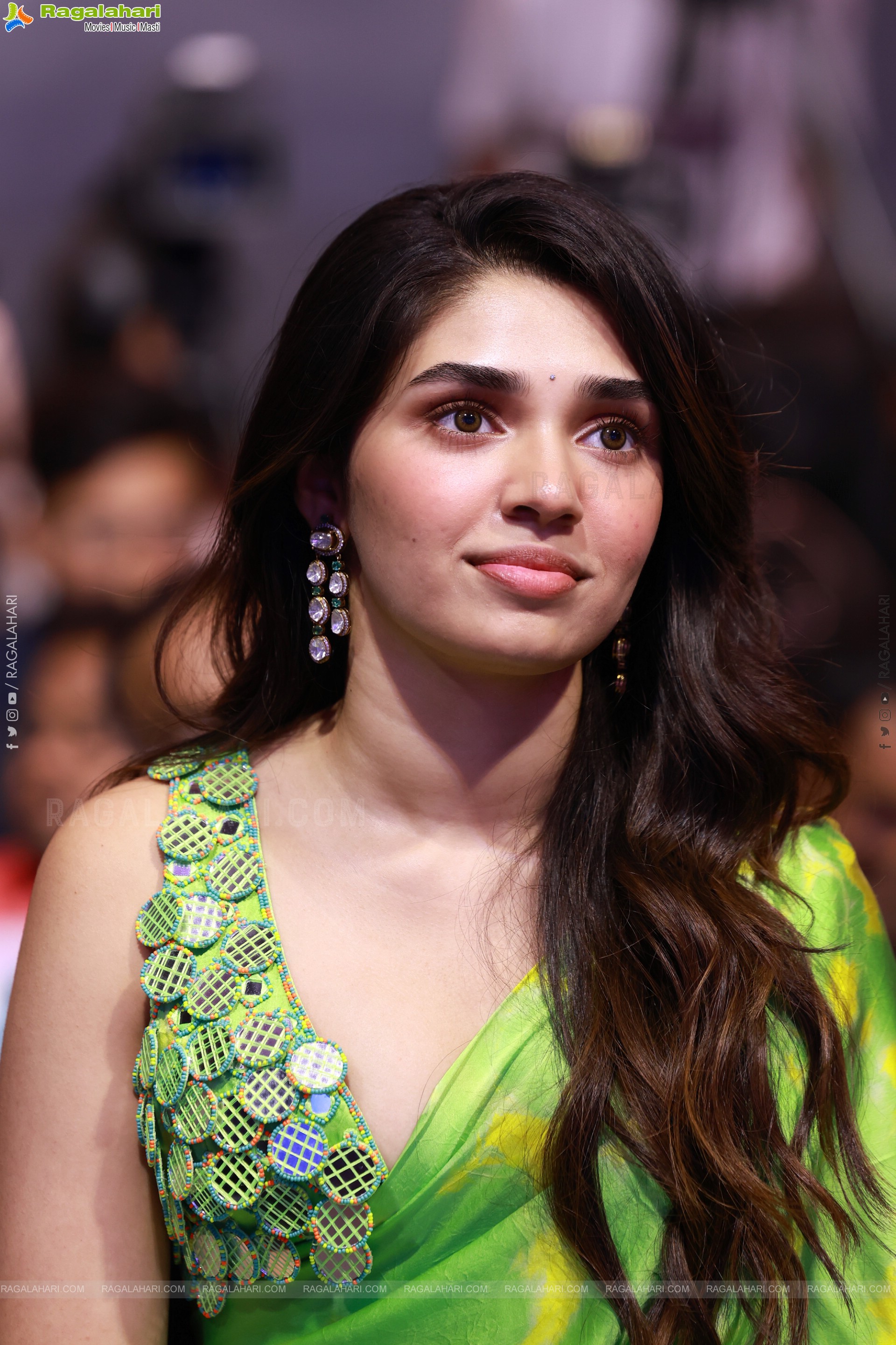 Krithi Shetty at LIK Movie Prerelease Event, HD Gallery