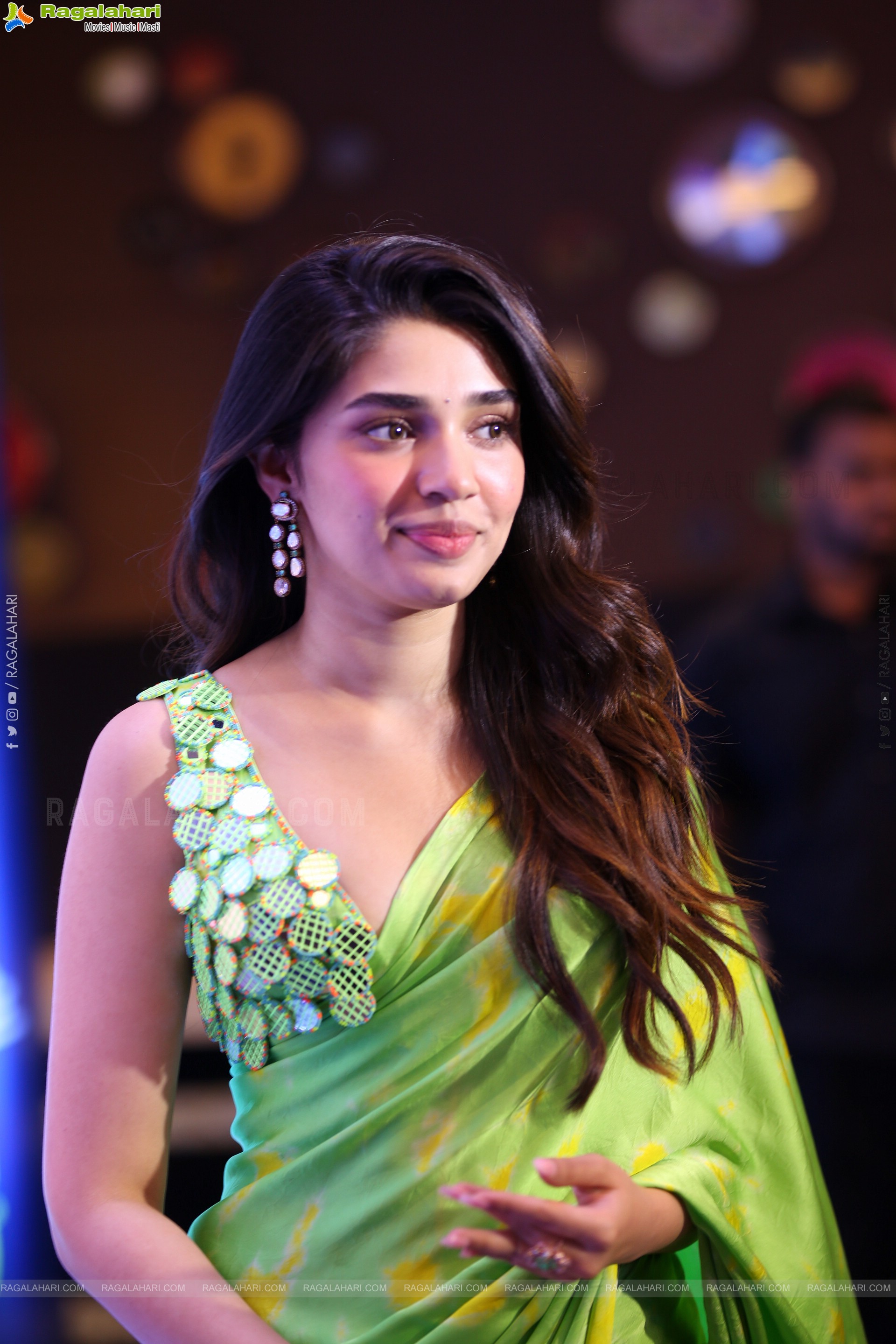 Krithi Shetty at LIK Movie Prerelease Event, HD Gallery