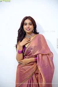 Krithika Latest stills in Traditional Saree, HD Gallery