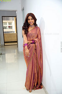 Krithika Latest stills in Traditional Saree, HD Gallery