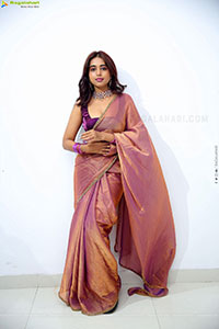 Krithika Latest stills in Traditional Saree, HD Gallery