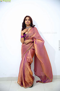 Krithika Latest stills in Traditional Saree, HD Gallery