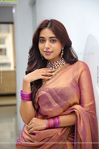 Krithika Latest stills in Traditional Saree, HD Gallery