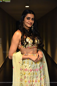 Manasa Chaudhary at Gaayapadda Simham Trailer Launch
