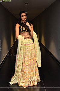 Manasa Chaudhary at Gaayapadda Simham Trailer Launch