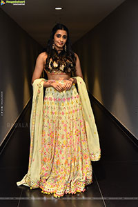 Manasa Chaudhary at Gaayapadda Simham Trailer Launch