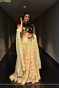 Manasa Chaudhary at Gaayapadda Simham Trailer Launch