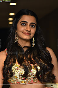 Manasa Chaudhary at Gaayapadda Simham Trailer Launch