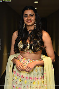 Manasa Chaudhary at Gaayapadda Simham Trailer Launch