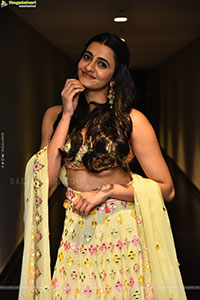 Manasa Chaudhary at Gaayapadda Simham Trailer Launch