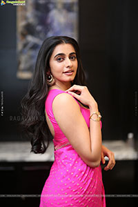 Maanasa Choudhary at Gaayapadda Simham Pre Release Event