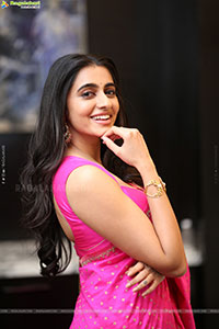 Maanasa Choudhary at Gaayapadda Simham Pre Release Event