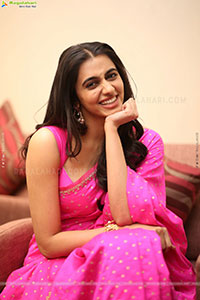 Maanasa Choudhary at Gaayapadda Simham Pre Release Event