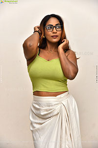 Meghana Chowdary at Kotha Kothga Album Song Launch