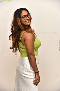 Meghana Chowdary at Kotha Kothga Album Song Launch