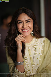 Mrunal Thakur at Dacoit Movie Interview, HD Gallery 