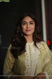 Mrunal Thakur at Dacoit Movie Interview, HD Gallery 