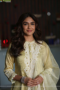 Mrunal Thakur at Dacoit Movie Interview, HD Gallery 