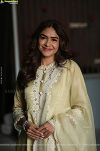 Mrunal Thakur at Dacoit Movie Interview, HD Gallery 