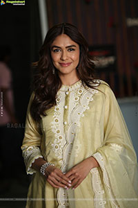 Mrunal Thakur at Dacoit Movie Interview, HD Gallery 