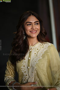 Mrunal Thakur at Dacoit Movie Interview, HD Gallery 