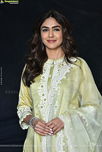 Mrunal Thakur at Dacoit Movie Interview, HD Gallery 