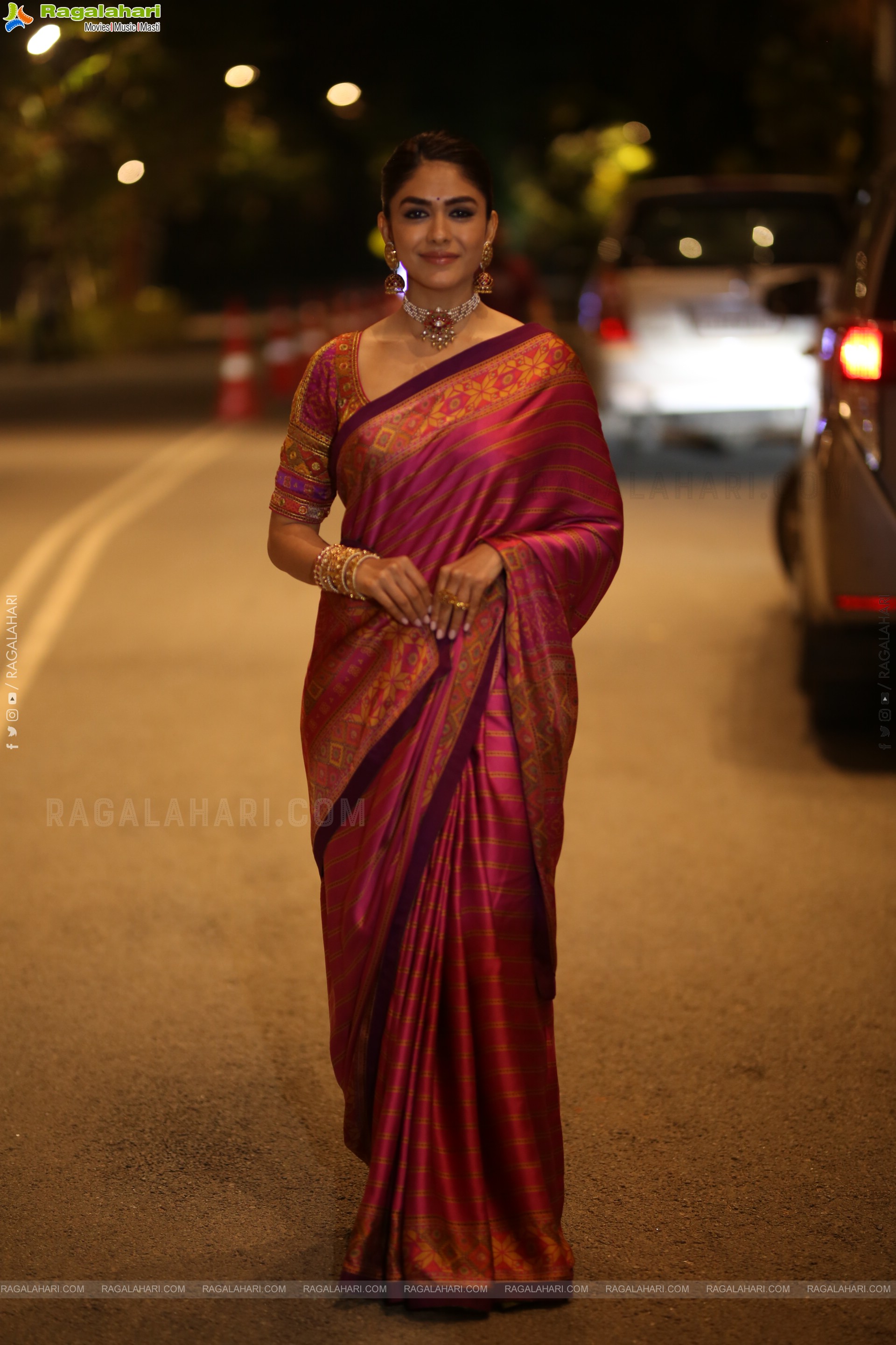 Mrunal Thakur at Dacoit Movie Pre Release Event, HD Gallery