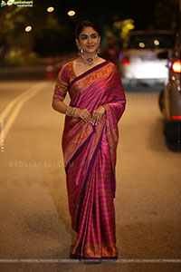 Mrunal Thakur at Dacoit Movie Pre Release Event, HD Gallery 