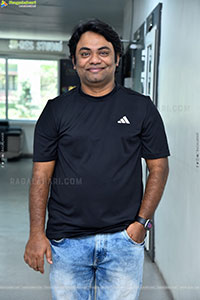 Music Director Naga Vamshi at Godari Gattupaina Interview