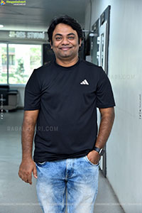 Music Director Naga Vamshi at Godari Gattupaina Interview