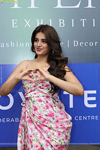 Nidhhi Agerwal at Hi Life Exhibition Launch Event