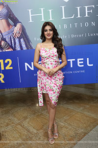 Nidhhi Agerwal at Hi Life Exhibition Launch Event