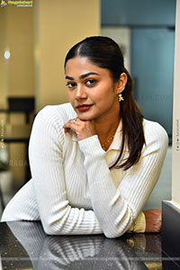 Payal Radhakrishna at Papam Prathap Thanks Meet, HD Gallery 