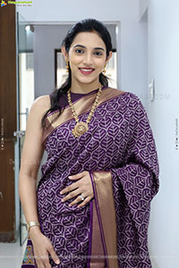 Sreelekha Chowdary Traditional stills in Saree, HD Gallery