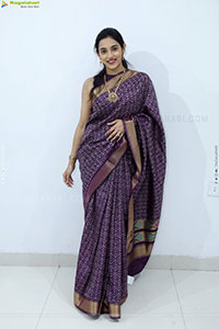 Sreelekha Chowdary Traditional stills in Saree, HD Gallery