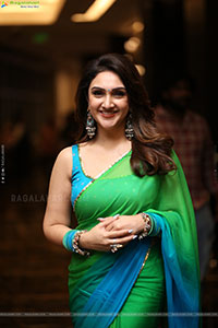 Sri Devi Vijayakumar at Bad Boy Karthik Pre Release Event