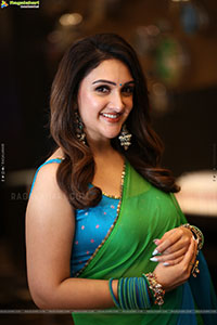 Sri Devi Vijayakumar at Bad Boy Karthik Pre Release Event