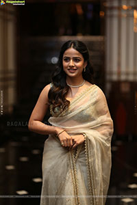 Vaishnavi Chaitanya at Epic Movie Teaser Launch Event