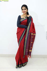 Vandana Chauhan stills in Traditional Saree, HD Gallery
